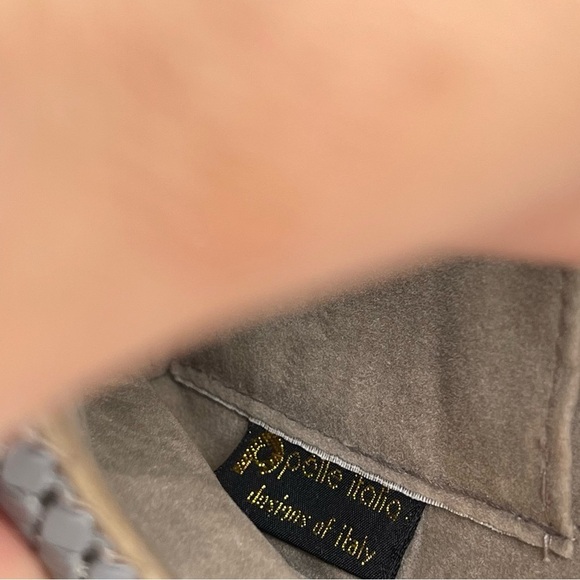 Vintage 70’s Silver Envelope Shoulder Clutch Metal Evening Bag - Picture 11 of 17